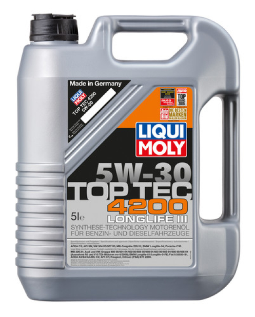 4X5 L Liqui Moly 5W-30 Top Tec 4200 Longlife 3 günstig kaufen!